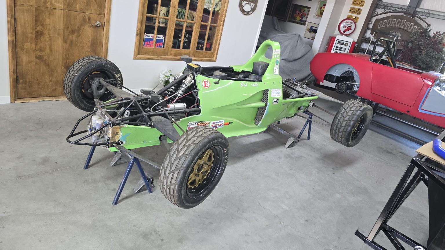 Swift DB1 with green bodywork in the condition Mike Anderson received it