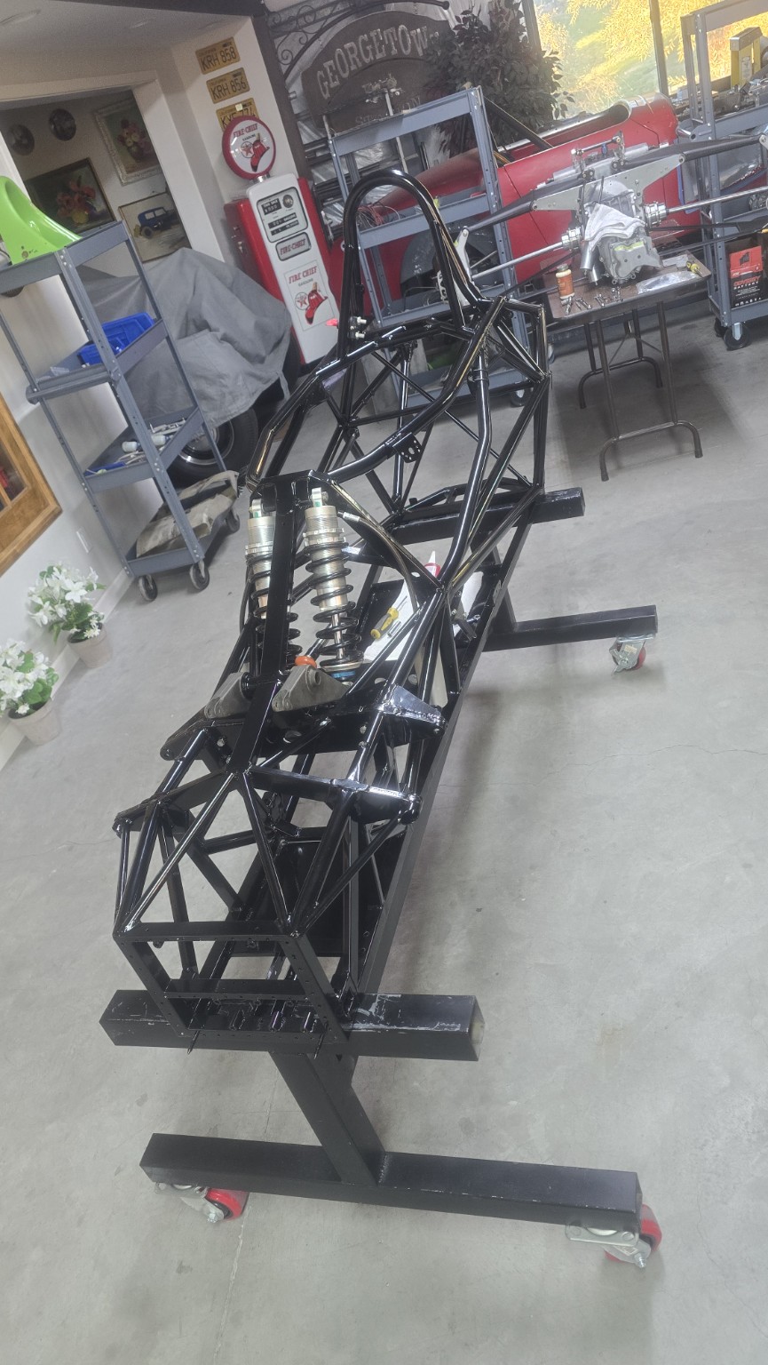 Full-length view of the restored Swift DB1 chassis